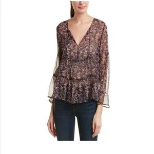 Joie Shawnita tie-neck silk Blouse